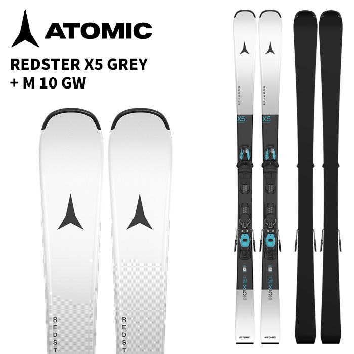 ATOMIC アトミック スキー板 REDSTER X5 GREY + M 10 GW ビンディングセット 25-26 モデル|ski shop Vail