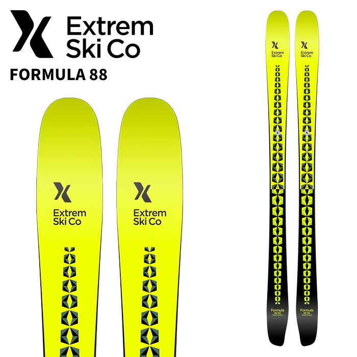 EXTREM エクストレーム スキー板 FORMULA 88 板単品 25-26 モデル｜ski shop Vail