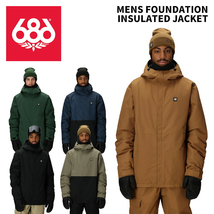 686 シックスエイトシックス 御召しもの MENS FOUNDATION INSULATED JACKET 25-26(2026)模範例 上衣