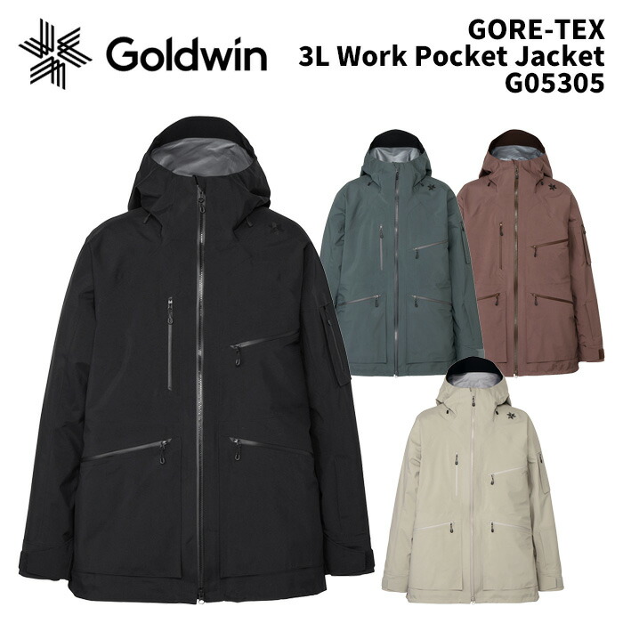 GOLDWIN スノボウェア サイズ:S GORE-TEX 楽天市場】GOLDWIN G05300 GORE-TEX PRO 3L Jacket 25-26(2026)モデル