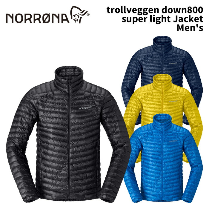 NORRONA trollveggen down800 super light Jacket Men's 25-26(2026)モデル ノローナ トロールべゲン スーパーライト ダウン800 ジャケット スキー ウェア ミッドレイヤー
