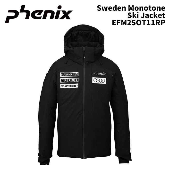 PHENIX EFM25OT11RP Sweden Monotone Ski Jacket 25-26(2026)青写真 アリゾナ州の州都 スキーの板お召しもの 上衣