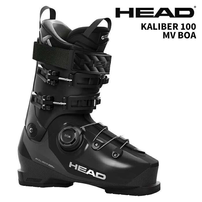 HEAD ヘッド スキーブーツ KALIBER 100 MV BOA BLACK 26-27モデル