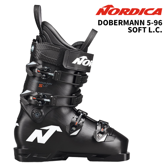 NORDICA ノルディカ スキーの板ブーツ DOBERMANN 5-96 SOFT L.C. 26-27青写真