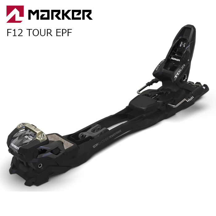 MARKER マーカー スキー ビンディング F12 TOUR EPF BLACK/ANTHRACITE(解放値 4.0-12.0)26-27モデル 【単品販売不可】|ski shop Vail