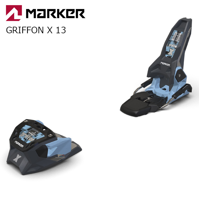 MARKER マーカー スキー ビンディング GRIFFON X 13 GRAPHITE/LIGHT BLUE (解放値 4.0-13.0) 26-27モデル 【単品販売不可】|ski shop Vail