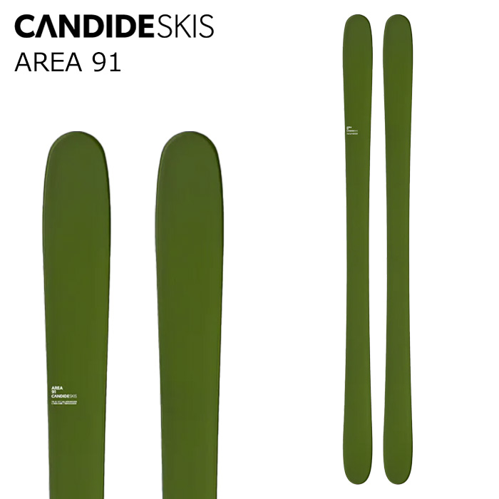 CANDIDE キャンディッド スキーの板板 AREA 91 板単品 26-27 模範例