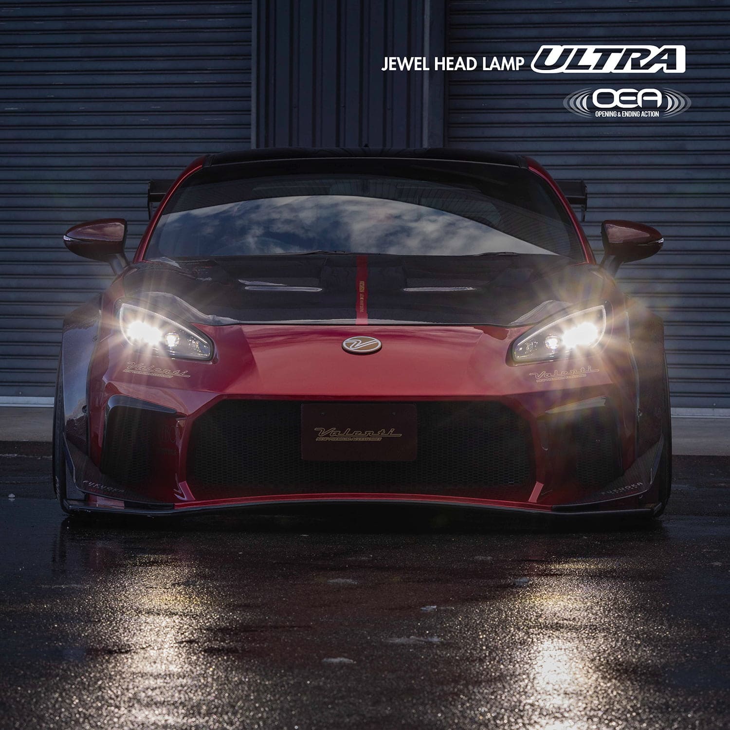 ZN6 86 ZC6 BRZ Valenti GR86/BRZ用ジュエルヘッドランプULTRA シーケンシャル 流れるウインカー OEA オープニングアクション 搭載 保安基準適合 Eマーク取得 1年保証 [HL86GRZU-CG-1]