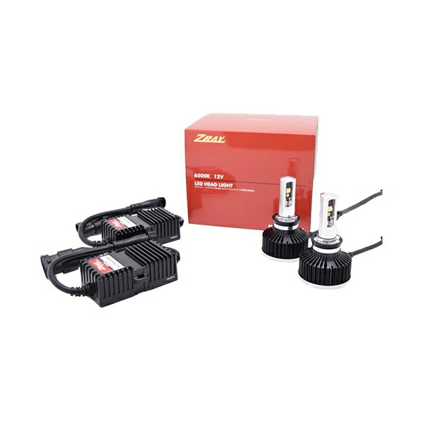 ZRAY ヘッドライト専用LEDバルブキットH9/H11タイプ 6500K RH2|オートバレーレ