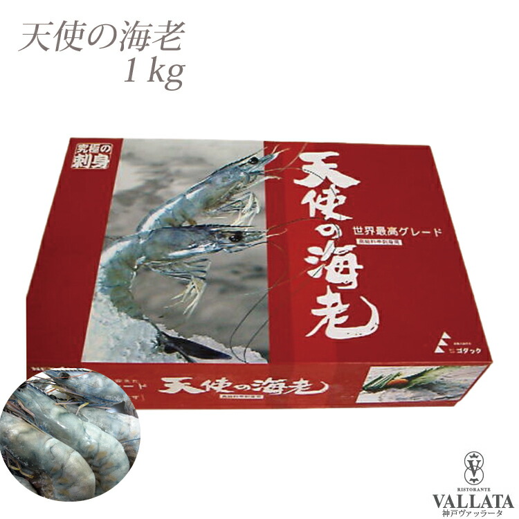 高級レストラン使用 天使の海老 1kg エビ 海老 イタリア料理 ギフトフライ 天ぷら アヒージョ 頭 冷凍 美味しい 天使のえび 刺身 エビフライ グリル グルメ お取り寄せ ギフト 父の日