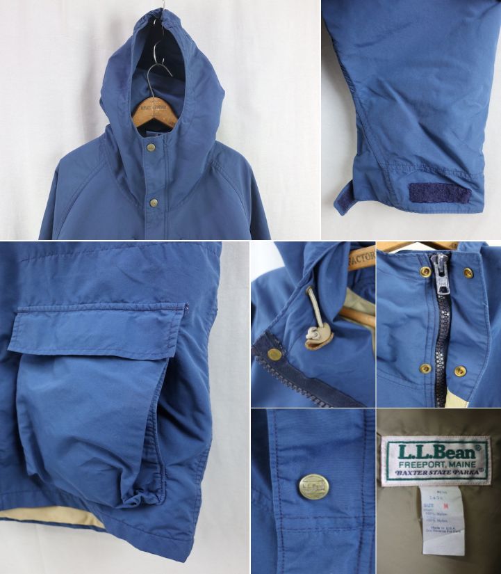 超目玉 80 S Usa製 L L Bean エルエルビーン マウンテンパーカー ジャケット M ネイビー S 2ｎｄ 安い購入 Blisspharm Com