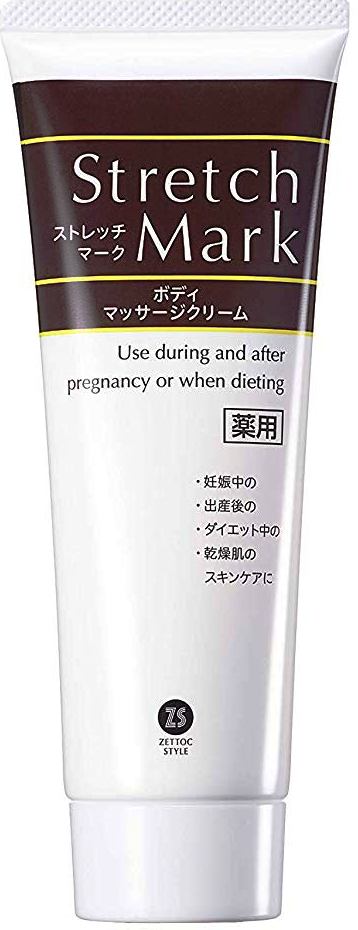 楽天市場 送料無料 日本ゼトック 薬用 妊娠線 クリーム ストレッチマーク 110g入り バレイビレッジ