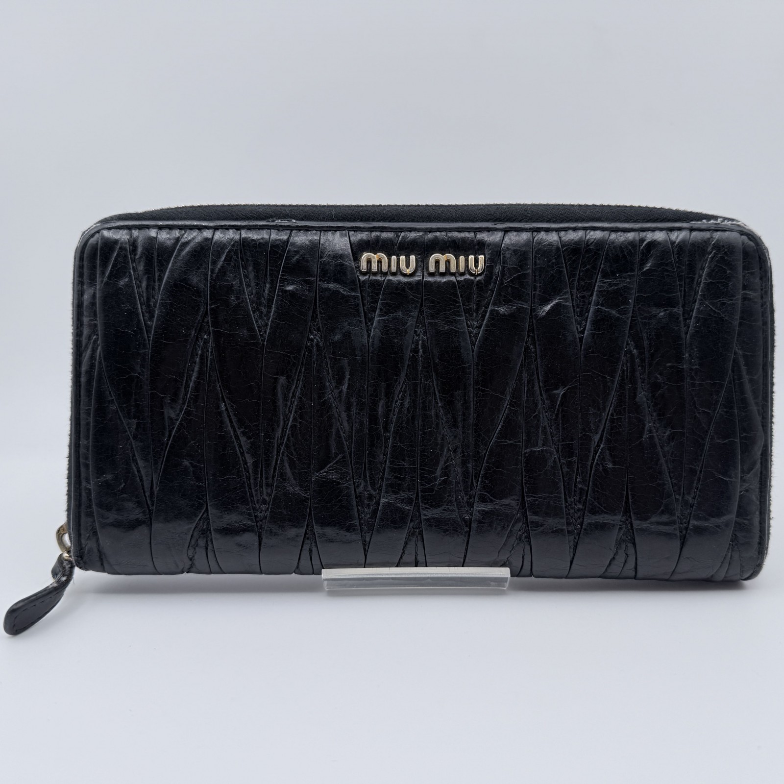 楽天市場】miumiu ミュウミュウ 長財布 5ML506 N88 MATELASSE