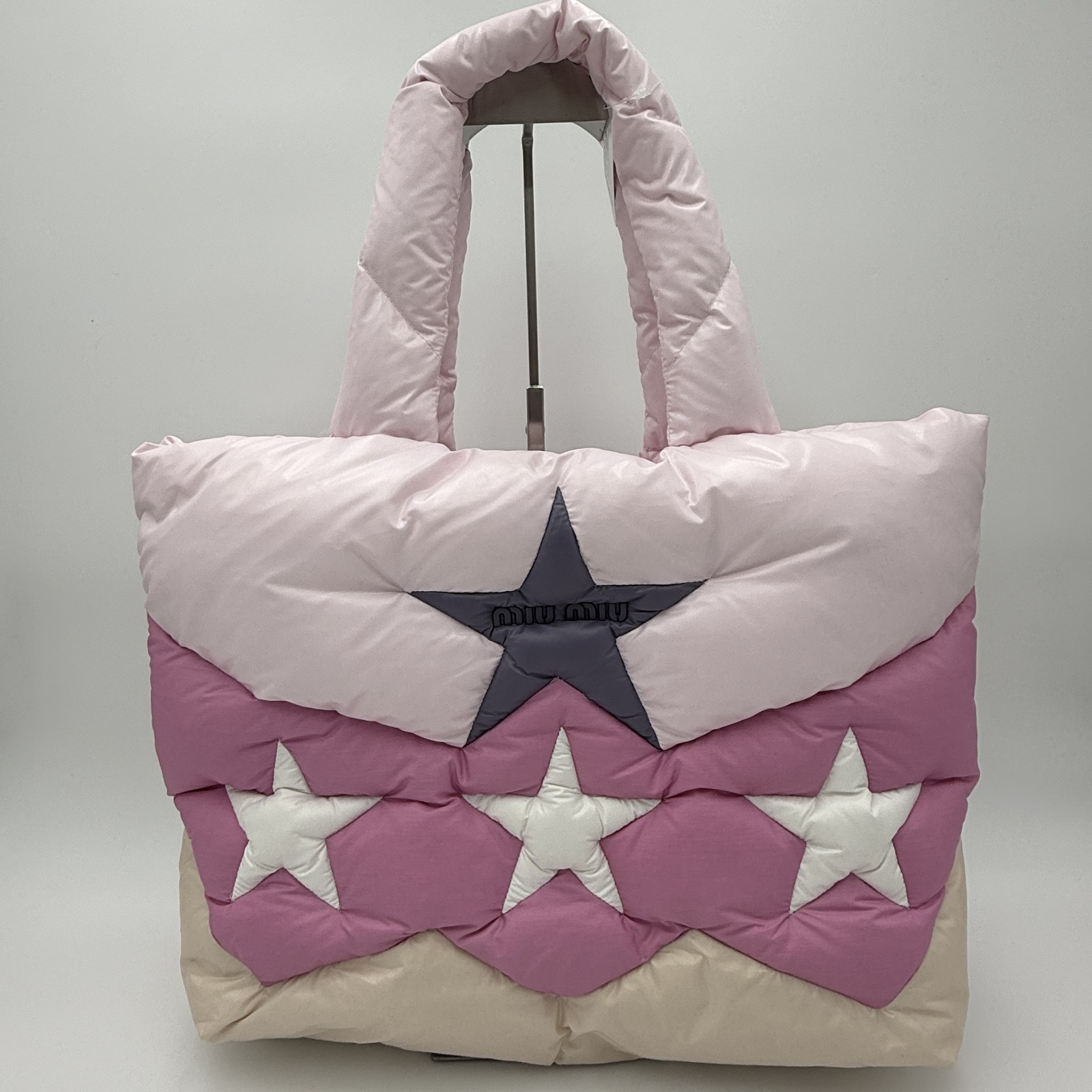 楽天市場】MIU MIU ミュウミュウ トートバッグ レディース 5BG236 2DP1