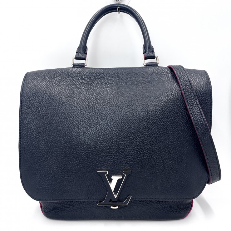 LOUIS VUITTON(ルイヴィトン)ヴォルタ 2WAYハンドバッグ ショルダーバッグ トリヨンレザー ネイビー シルバー金具 M50251【中古】|VALORA Vintage Tokyo 店