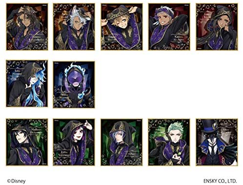 ツイステッドワンダーランド ツイステ ビジュアル色紙コレクション 2 ディズニー ツイステッドワンダーランド ビジュアル色紙