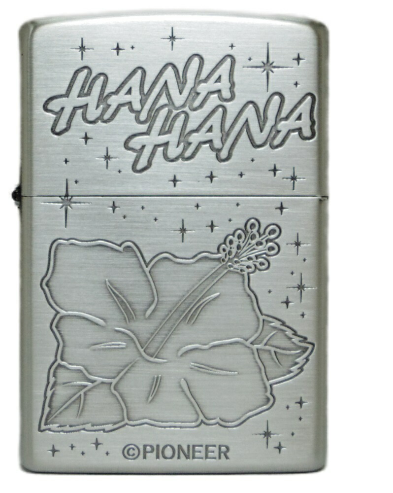 HANAHANA Zippo A柄ハイビスカス