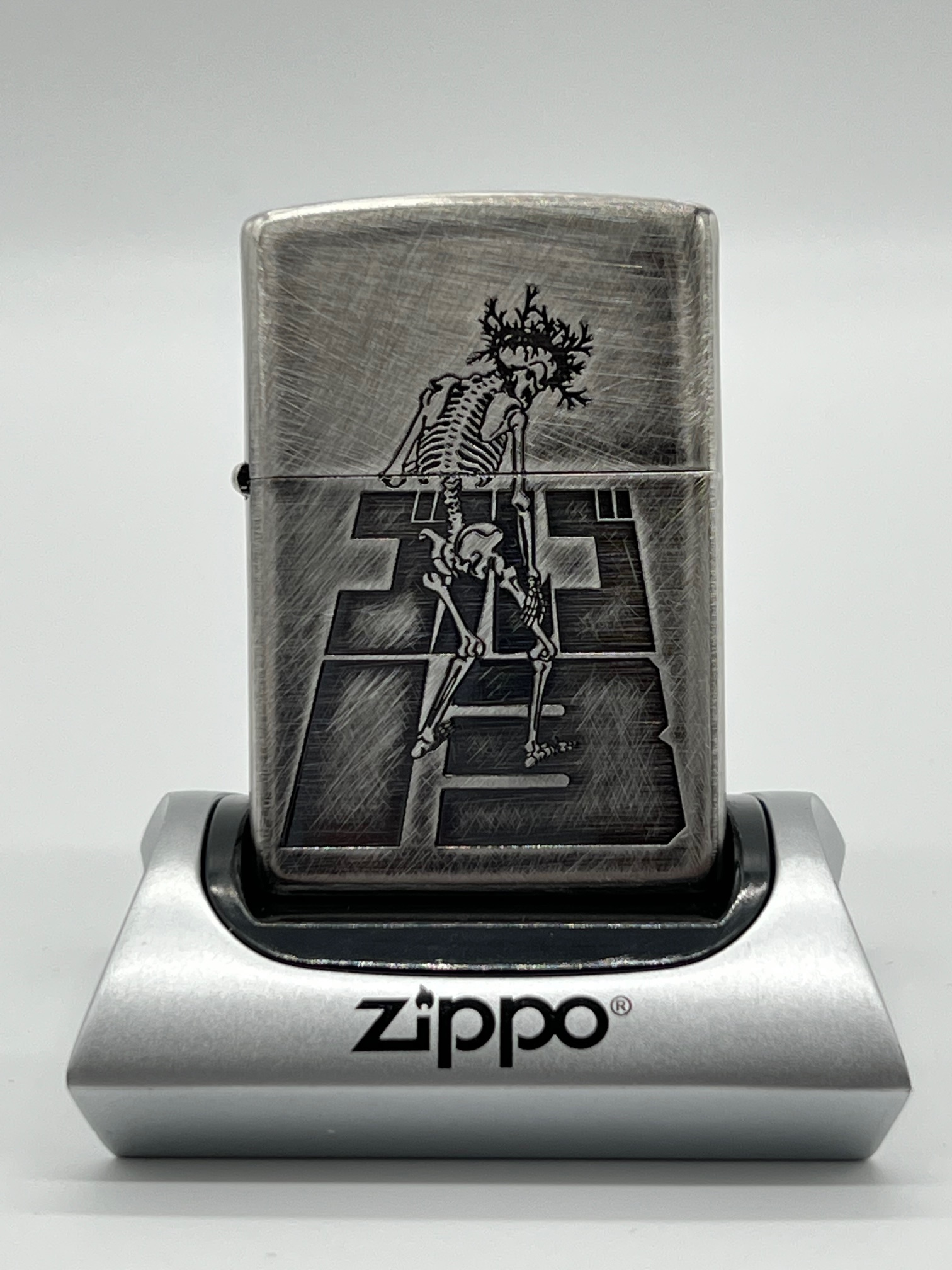 ZIPPO オイルライター ゴルゴ13 A柄 スナイパーライフル画像