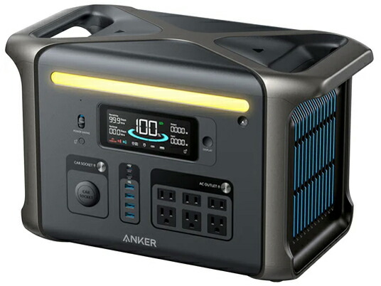 楽天市場】Anker ポータブル電源 Solix C800 Plus Portable