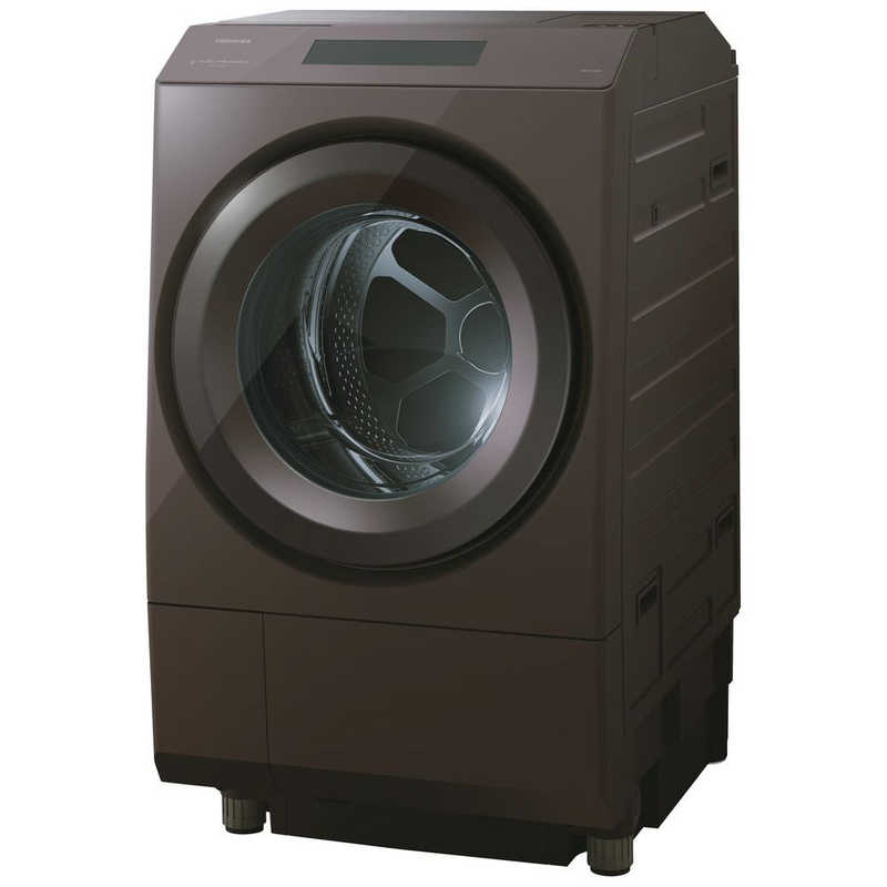 東芝 ZABOON TW-127XP5R(T) [ボルドーブラウン] 大型配送商品ドラム式洗濯乾燥機 右開き 洗濯12.0kg 乾燥7.0kg ヒートポンプ乾燥抗菌ウルトラファインバブル洗浄EX 液体洗剤・柔軟剤自動投入 ハイパワーUVを搭載 大型カラータッチパネル 最上位モデル｜バリュー・ショッピング店