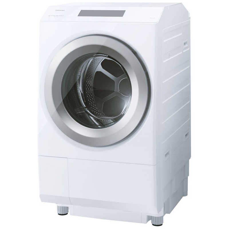東芝 ZABOON TW-127XP5R(W) [グランホワイト] 大型配送商品ドラム式洗濯乾燥機 右開き 洗濯12.0kg 乾燥7.0kg ヒートポンプ乾燥抗菌ウルトラファインバブル洗浄EX 液体洗剤・柔軟剤自動投入 ハイパワーUVを搭載 大型カラータッチパネル 最上位モデル｜バリュー・ショッピング店