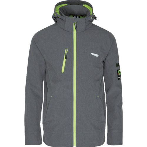 【期間限定!対象商品P2~20倍】 NORTHWAYS ワークジャケット “ボーレル” グレー Mサイズ 1着 (1511GRM)|福祉用具のバリューケア