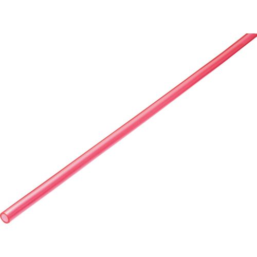 【期間限定!対象商品P2～20倍】 潤工社 耐水軟質ポリウレタンチューブ ＵＦ ６Ｘ４ｍｍ ５０ｍ 赤 1巻 (2506R50)