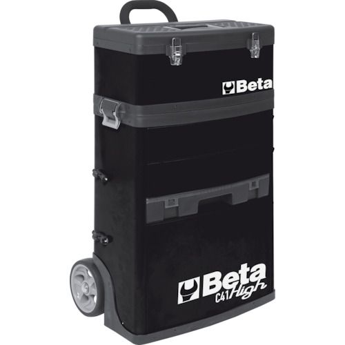 【期間限定!対象商品P2～20倍】 Ｂｅｔａ　移動式ツールトロリー　Ｃ４１Ｈ　ブラック　1台 (041000005)｜福祉用具のバリューケア