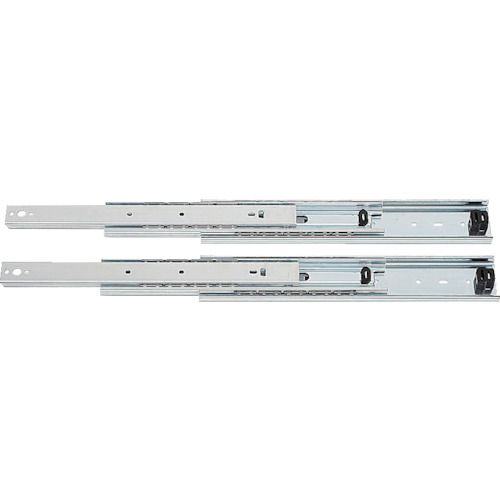 【期間限定!対象商品P2～20倍】 ＴＲＵＳＣＯ　三段引きスライドレール　重荷重用　３０４．８ｍｍ　２本入　1Ｓ (SL9000122SET)｜福祉用具のバリューケア