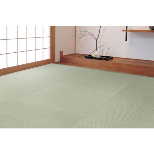 【期間限定!対象商品P2～20倍】 大島屋　樹脂製抗菌上敷き　宇治　江戸間６帖　２６１×３５２ｃｍ　1枚 (18345)