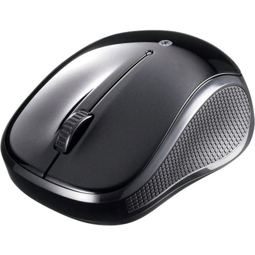 【期間限定!対象商品P2~20倍】 BUFFALO Bluetooth3.0対応 BlueLED光学式マウス 静音/3ボタン ブラック 1個 (BSMBB100BK)