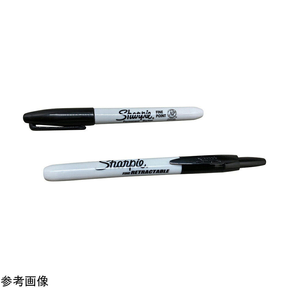 【期間限定!対象商品P2～20倍】 Sharpie滅菌ラボマーカー 黒 キャップ式 4本入　PEN-20IR 1袋(4本入)
