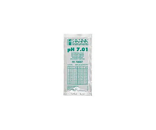 【期間限定!対象商品P2～20倍】 pH標準液(ｽﾀﾝﾀﾞｰﾄﾞﾀｲﾌﾟ)pH7.01 HI70007P 1箱
