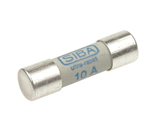 【期間限定!対象商品P2~20倍】 (シバ) セラミック管ヒューズ 10A 10x38mm 700V ac 50-179-06/10A 1袋(5個入)|福祉用具のバリューケア