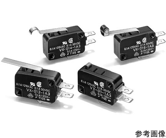 楽天市場】オムロン製マイクロスイッチ[押圧50g]【VX-01-1C23