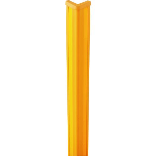 【期間限定!対象商品P2～20倍】 緑十字　コーナー用ガードパッド　黄　反射タイプ　ＧＰＬ&minus;３Ｍ　５０&times;５０&times;１０００ｍｍ　塩ビ　1本 (246053)｜福祉用具のバリューケア