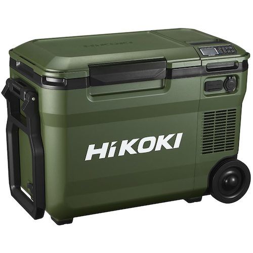 【SS押さえる 38万商いもの以上10%OFF】 ＨｉＫＯＫＩ 【今季店卸し資産極限点で売り上げる】１８Ｖ－１４．４Ｖ コードレス冷ややかさ庫大静電容量大きさ２５Ｌ フォレストグリーン マルチ雄捻子仕掛ける品 1台 (UL18DBAWMGZ)
