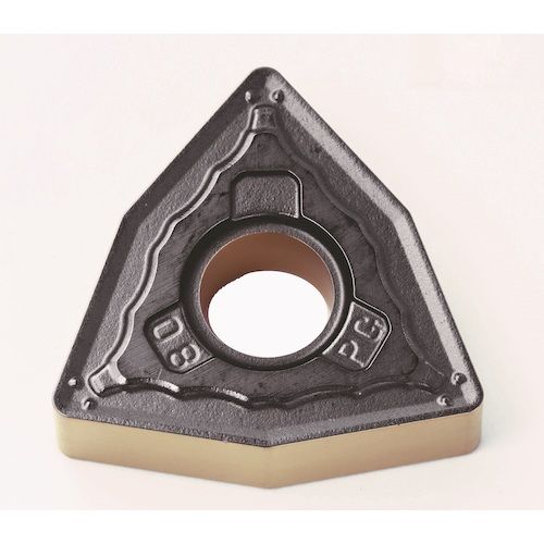 【期間限定!対象商品P2～20倍】 京セラ　旋削加工用チップ　ＣＡ１２５Ｐ　10個 (WNMG080404PG)