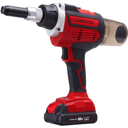 【期間限定!対象商品P2～20倍】 エビ コードレスリベッター（充電式・１８Ｖ）Ｒ２Ｂ２ 1Ｓ (R2B2)