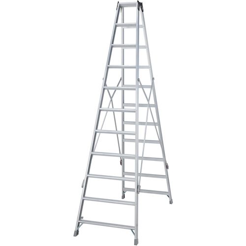 【SS制限事項 38万商いもの以上10%OFF】 ハセガワ 軽銀長尺専用脚立 1台 (XAM33B)