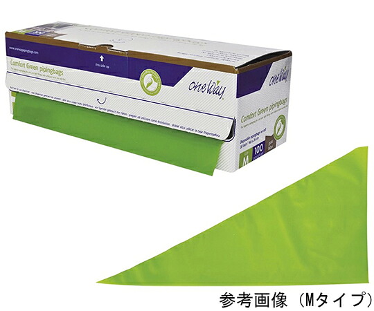 【期間限定!対象商品P2～20倍】 使い捨て絞り袋（ヨーロッパ）　M　100枚入 1個(100枚入)