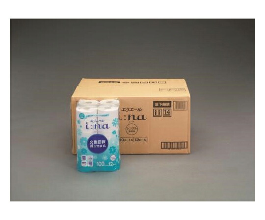 【期間限定!対象商品P2～20倍】 トイレットペーパー　（シングル/100m/72ロール）　EA929AD-11 1箱(72ロール入)