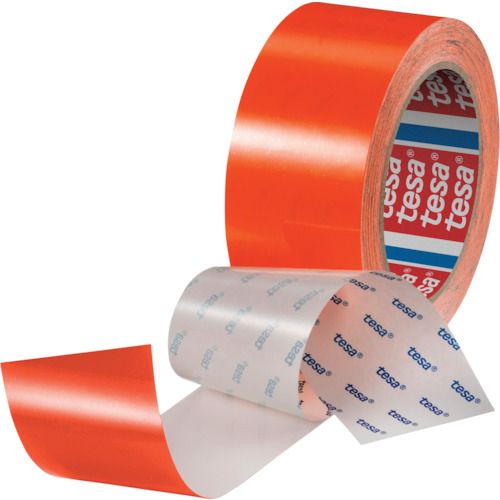 【期間限定!対象商品P2～20倍】 ｔｅｓａ　高耐久ラインテープ　テサ６０９６０　オレンジ　５０ｍｍ×２０ｍ　1巻 (609605020OR)