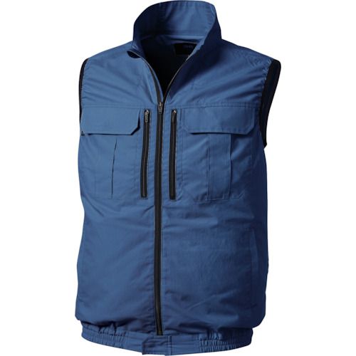 【期間限定!対象商品P2～20倍】 空調服　空調服［［Ｒ上］］　ベスト　ダークブルー　５Ｌ　1着 (KU92300C14S7)