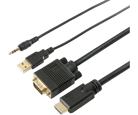 【期間限定!対象商品P2～20倍】 VGA→HDMI変換ケーブル 2m　VGHD20-030BK 1個