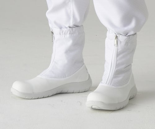 【期間限定!対象商品P2～20倍】 クリーンブーツ　安全シュートタイプ　（白）　IEC規格対応　26.0cm　G7750-1 1足