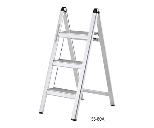 【SS押さえる 38万商いもの以上10%OFF】 踏台(しろがね色) SS-52A 1個