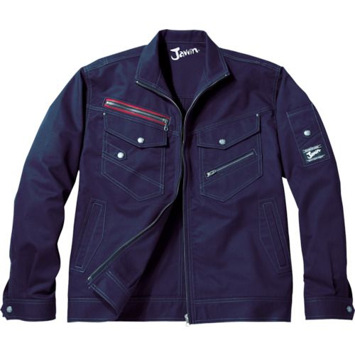 【期間限定!対象商品P2～20倍】 Ｊａｗｉｎ　ジャンパー　Ｍサイズ　ネービー　1着 (52100011M)