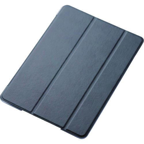 【期間限定!対象商品P2～20倍】 ＥＬＥＣＯＭ　ｉＰａｄ　２０１８　９．７インチ／フラップカバー／背面クリア／ソフトレザーフラップ／２アングル　1個 (TBA18RWVBK)