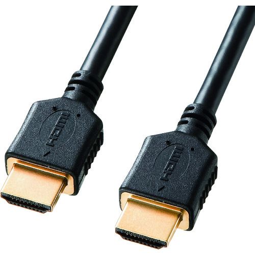 【期間限定!対象商品P2～20倍】 ＳＡＮＷＡ　プレミアムＨＤＭＩケーブル３ｍ黒　1本 (KMHD20P30)